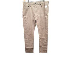 Gap Mens Slim Fit Khaki Pants 36x32 Mid Rise GapFlex Soft Denim Beige